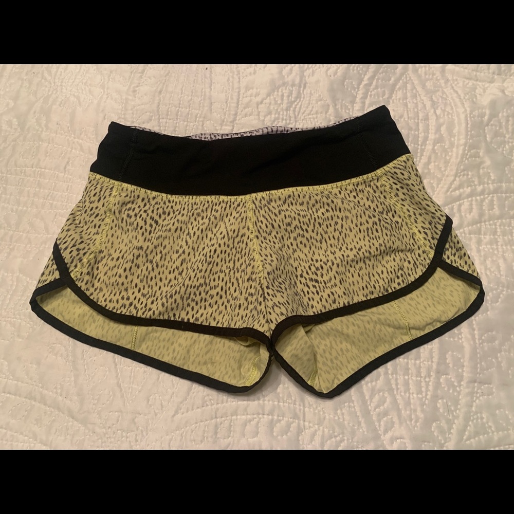 Lululemon speed shorts